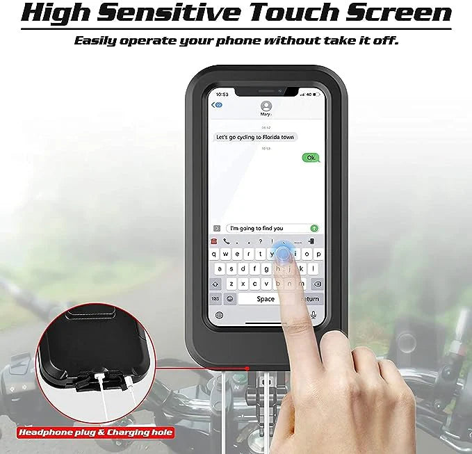 حامل الهاتف للدراجات النارية